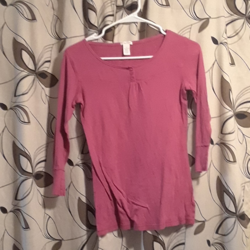 Long sleeve pink/purple